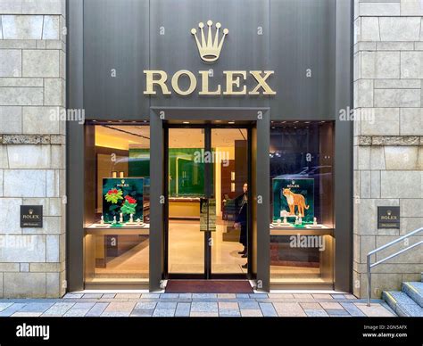 rolex shops in japan